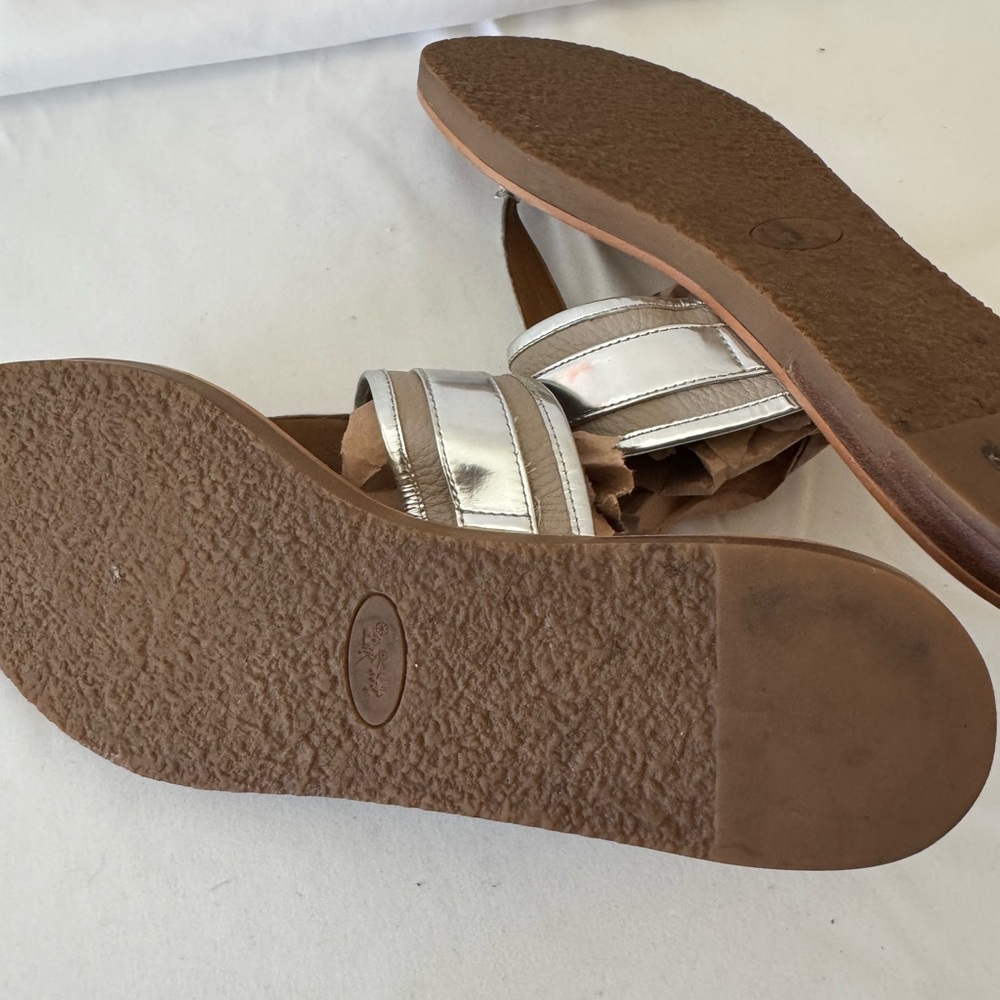 Coach Women's Silver Sandals